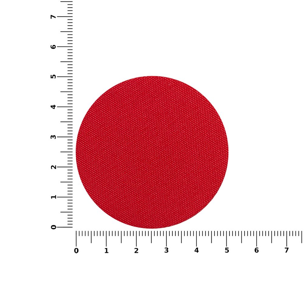 Наклейка тканевая Lunga Round, M, красная — изображение 4