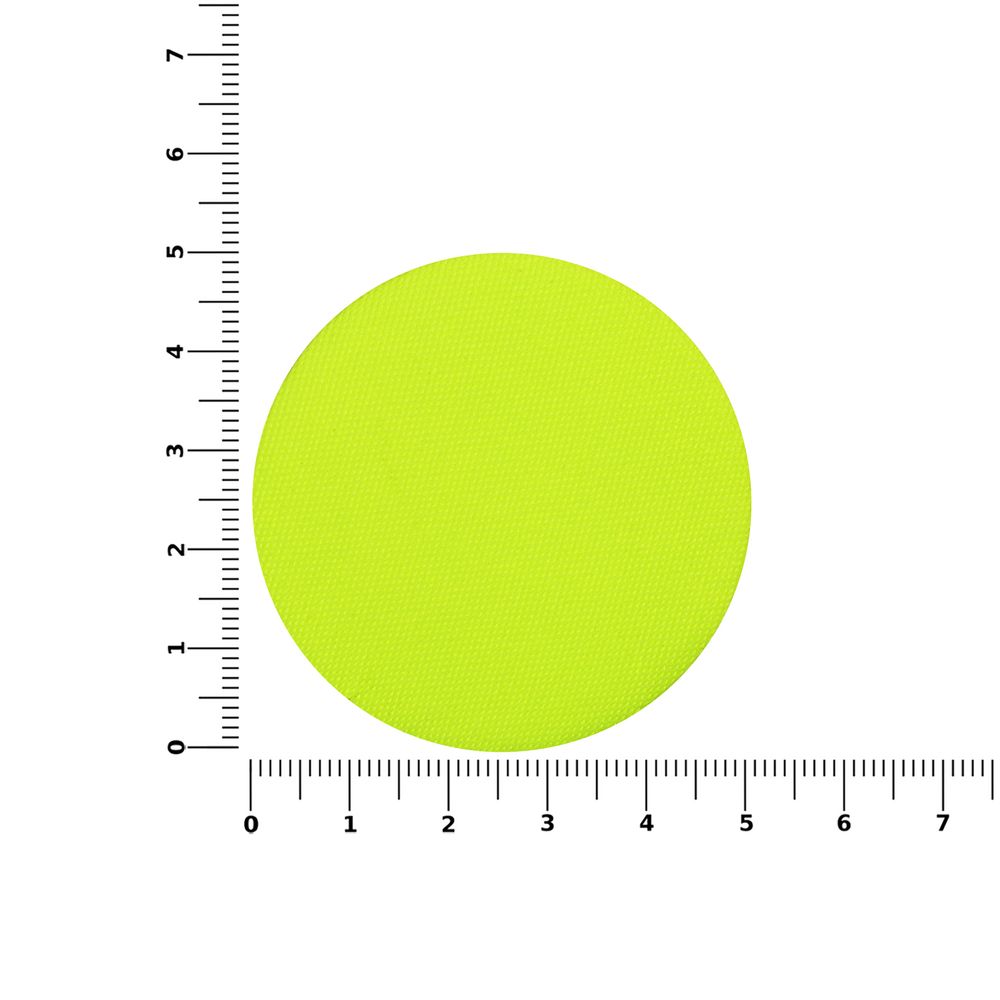 Наклейка тканевая Lunga Round, M, желтый неон — изображение 4