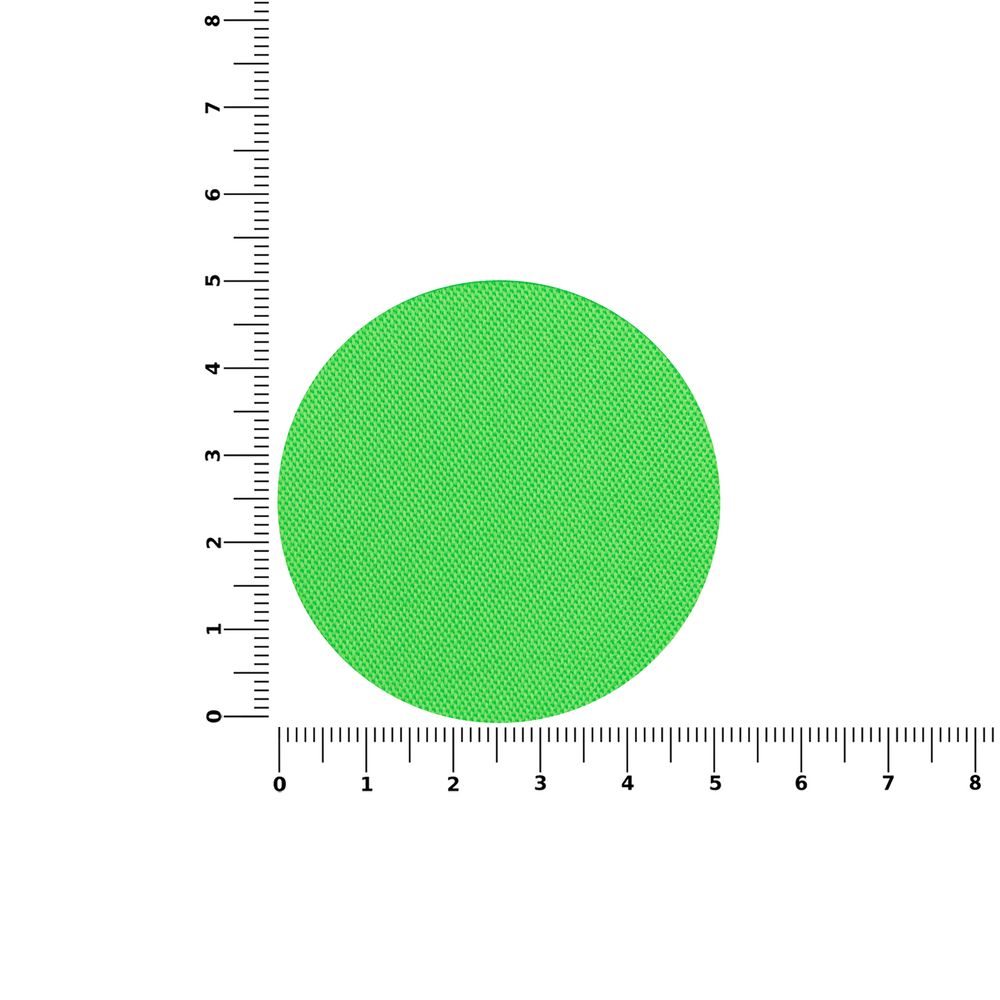 Наклейка тканевая Lunga Round, M, зеленый неон — изображение 4