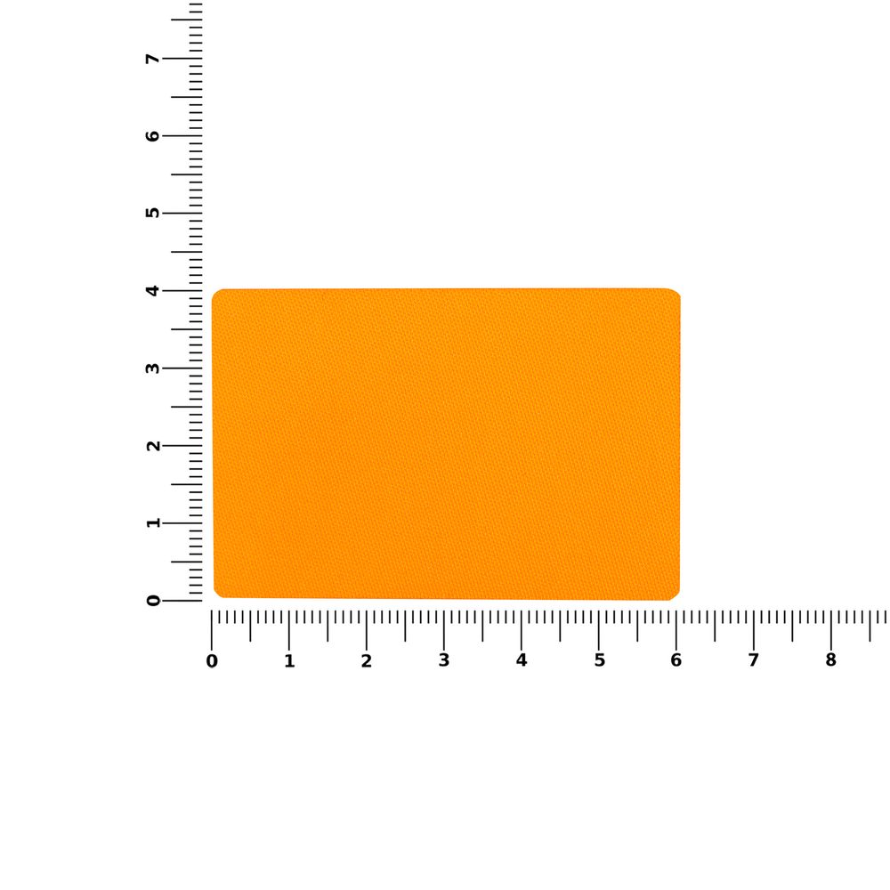 Наклейка тканевая Lunga, L,оранжевый неон — изображение 3