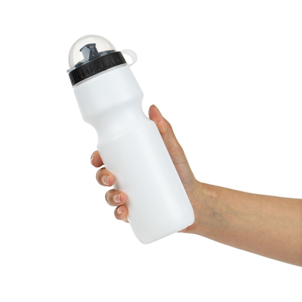 Бутылка для велосипеда Bikescape, белая с черным — изображение 7