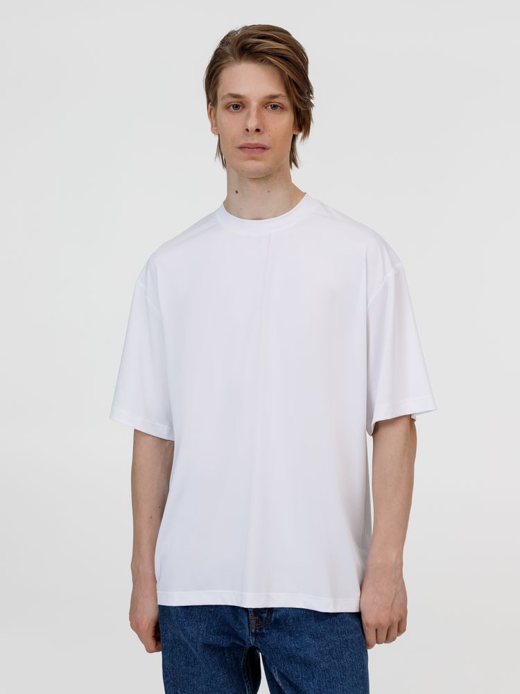 Футболка из бифлекса Morfiss, белая — изображение 9