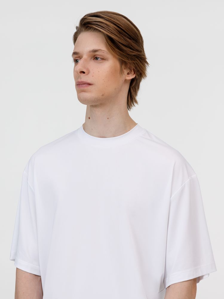 Футболка из бифлекса Morfiss, белая — изображение 10