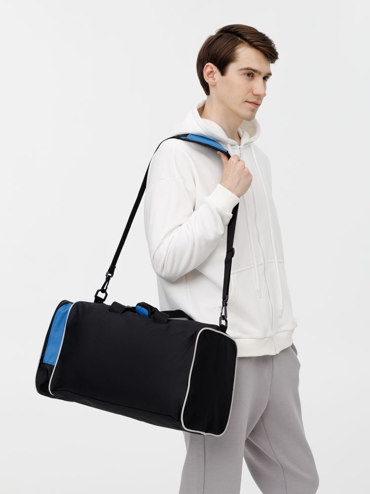 Спортивная сумка Fitnext, черная с синим — изображение 9