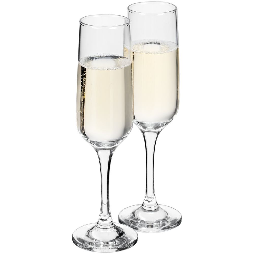 Набор для шампанского Isabella, в черной упаковке — изображение 6