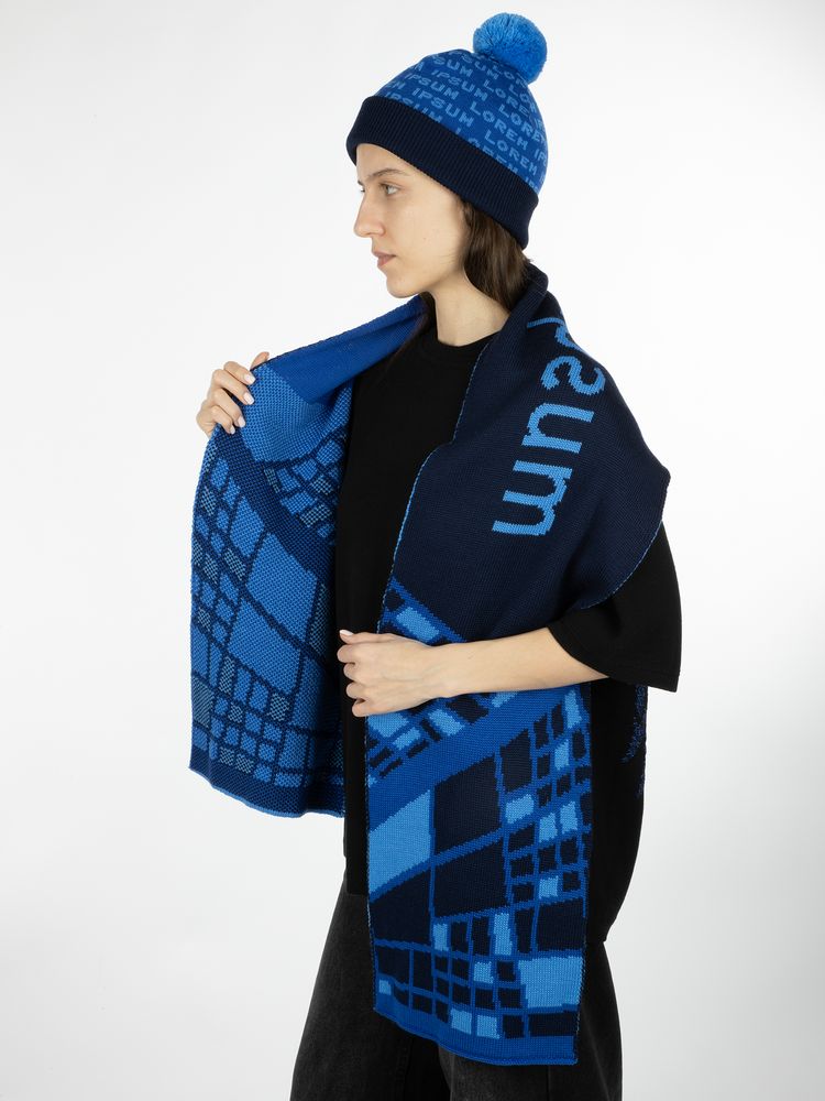 Шарф Joyful на заказ, XL, полушерсть — изображение 9