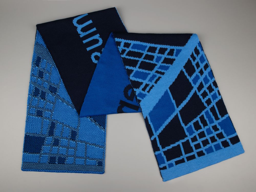 Шарф Joyful на заказ, XL, полушерсть — изображение 4