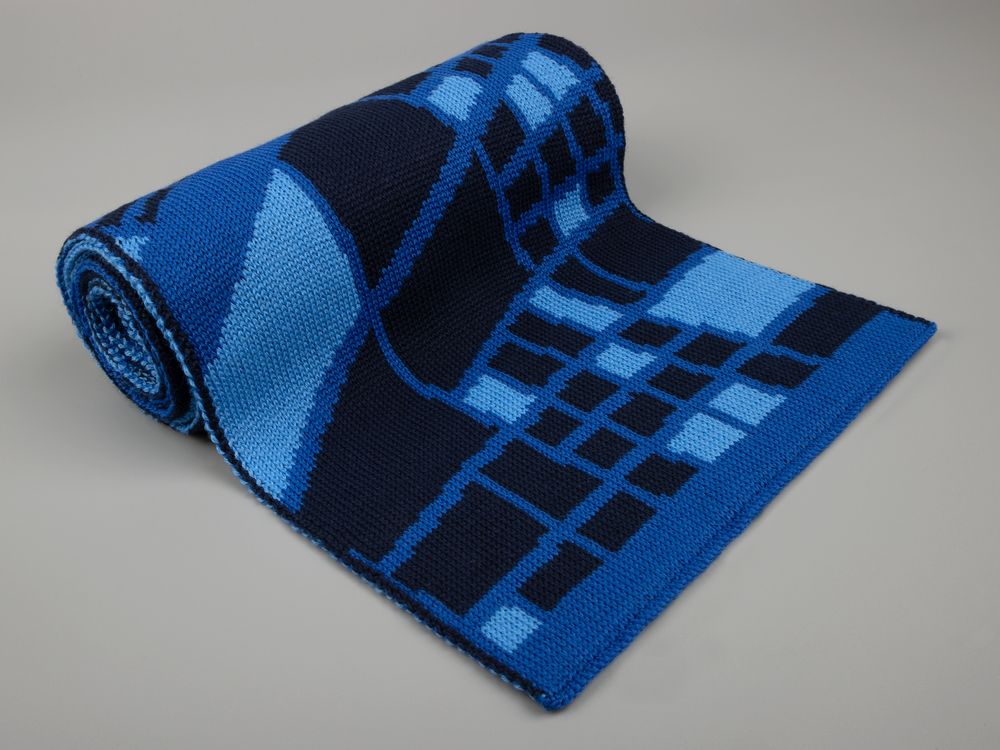 Шарф Joyful на заказ, XL, полушерсть — изображение 5