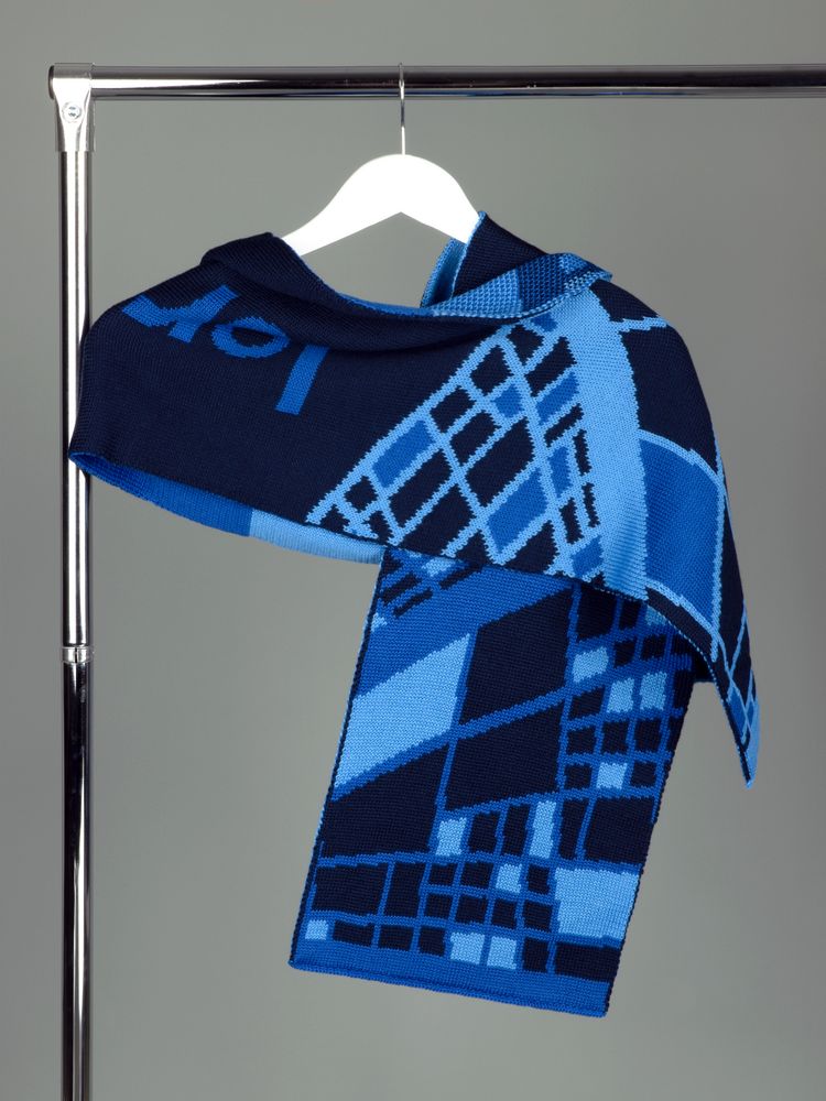 Шарф Joyful на заказ, XL, полушерсть — изображение 7