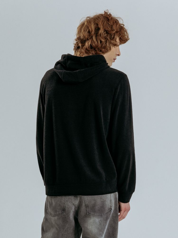 Худи унисекс Prima Vista, черное — изображение 9