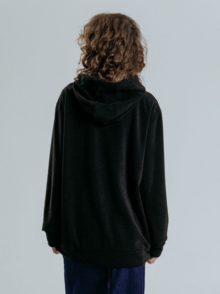 Худи унисекс Prima Vista, черное — изображение 13