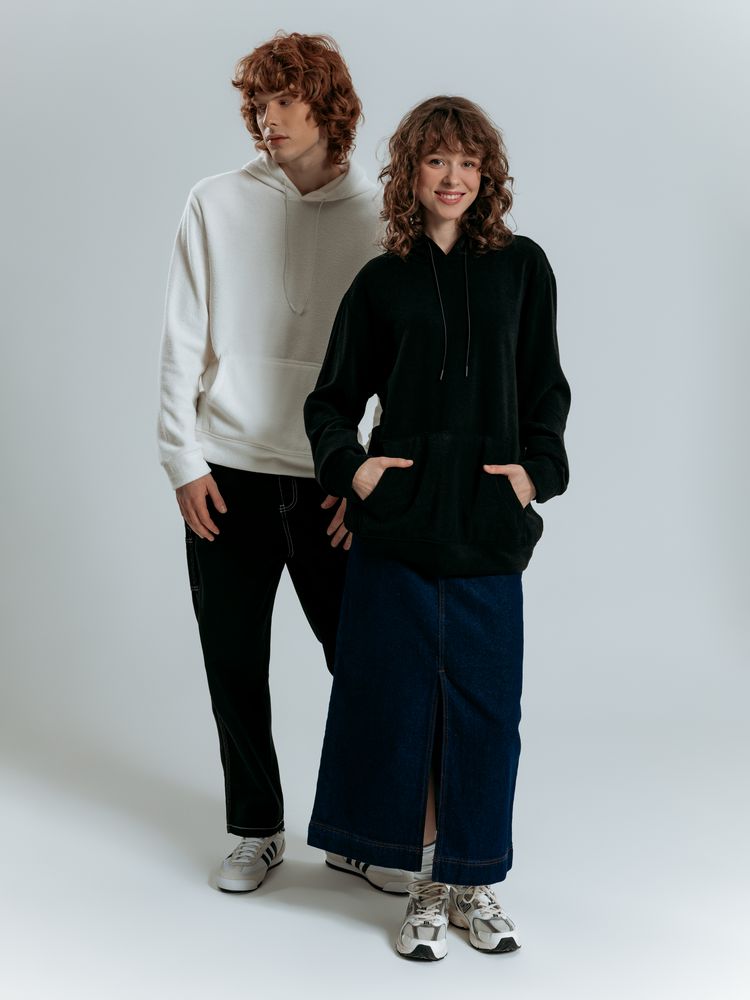 Худи унисекс Prima Vista, черное — изображение 16