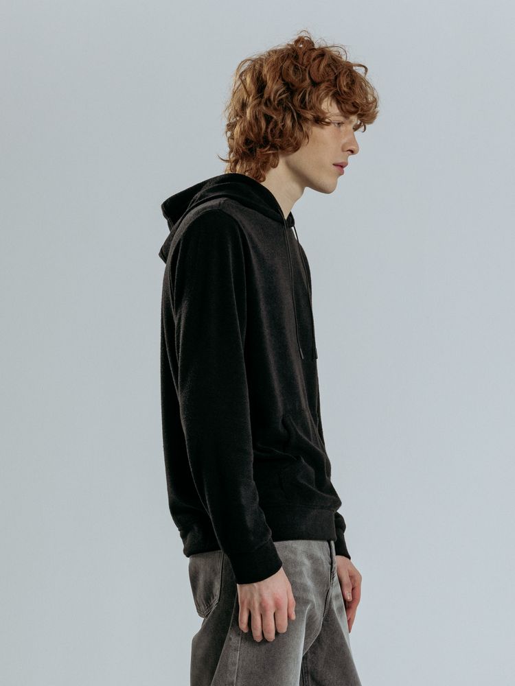 Худи унисекс Prima Vista, черное — изображение 8