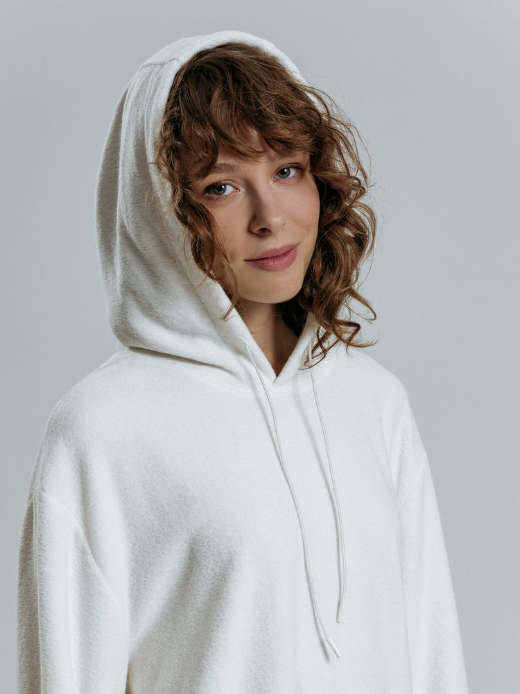 Худи унисекс Prima Vista, белое — изображение 10