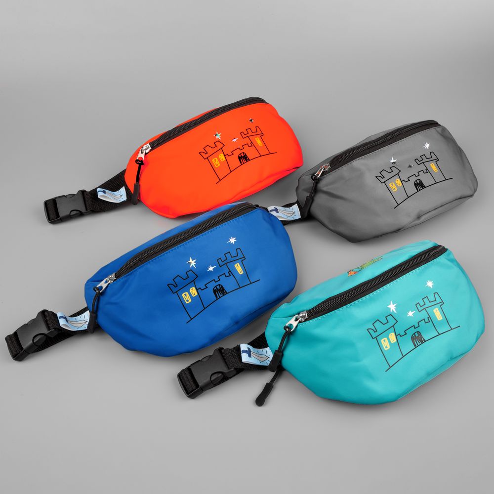 Детская поясная сумка Sonrisa, темно-синяя — изображение 8