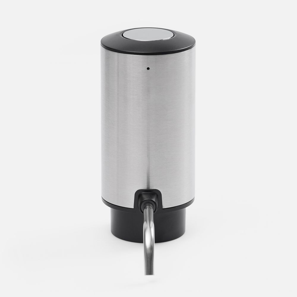 Электрический аэратор-дозатор для вина Tuoretta, серебристый — изображение 4