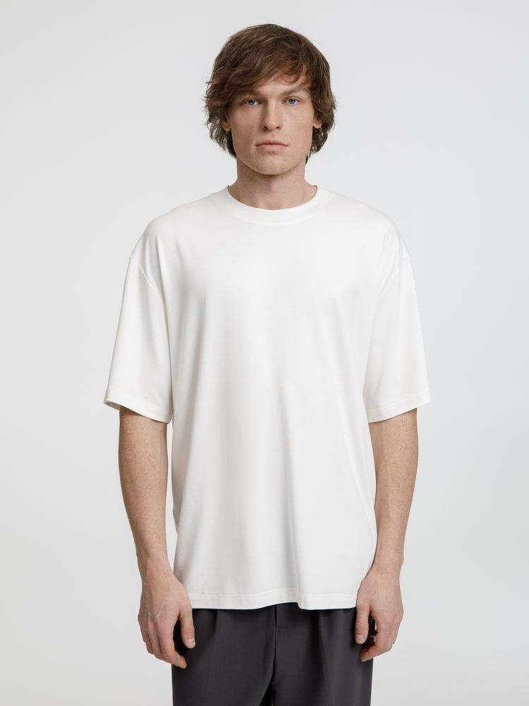 Футболка оверсайз унисекс Lavinia, белая — изображение 11