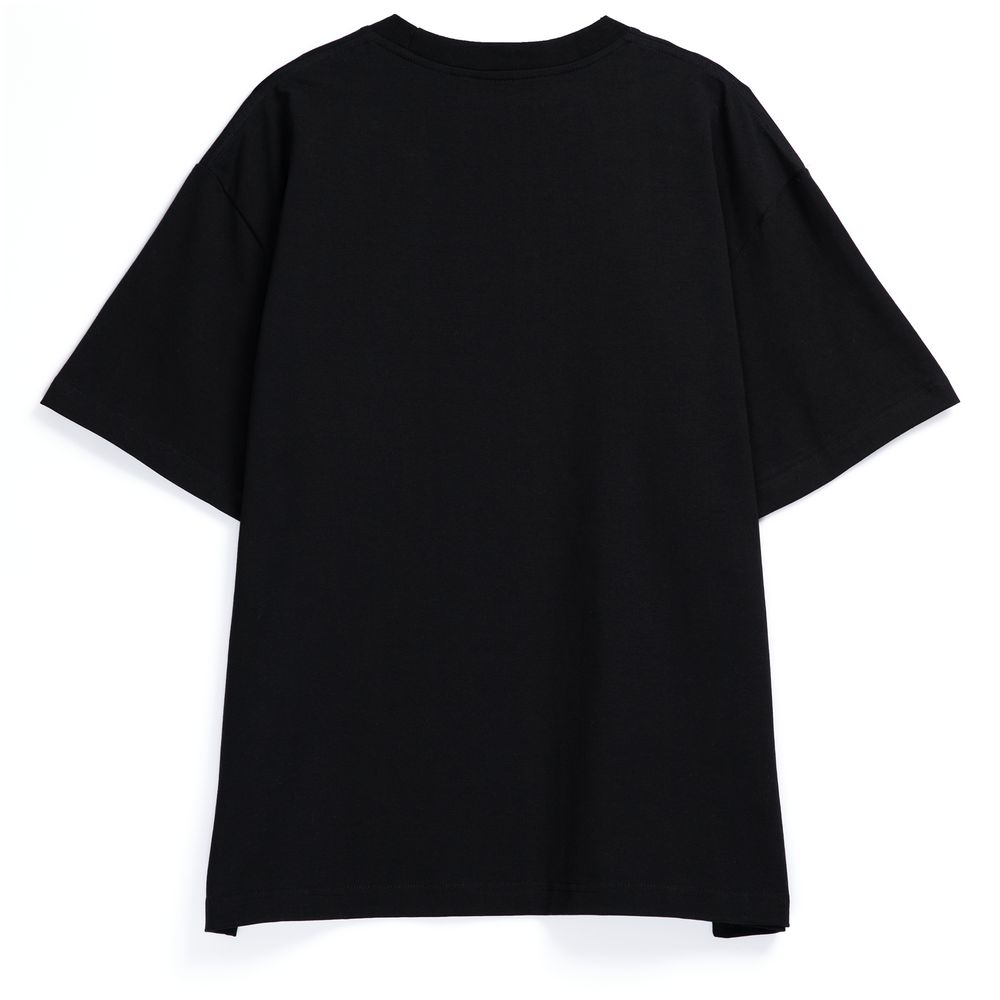 Футболка оверсайз Kangas, черная — изображение 3