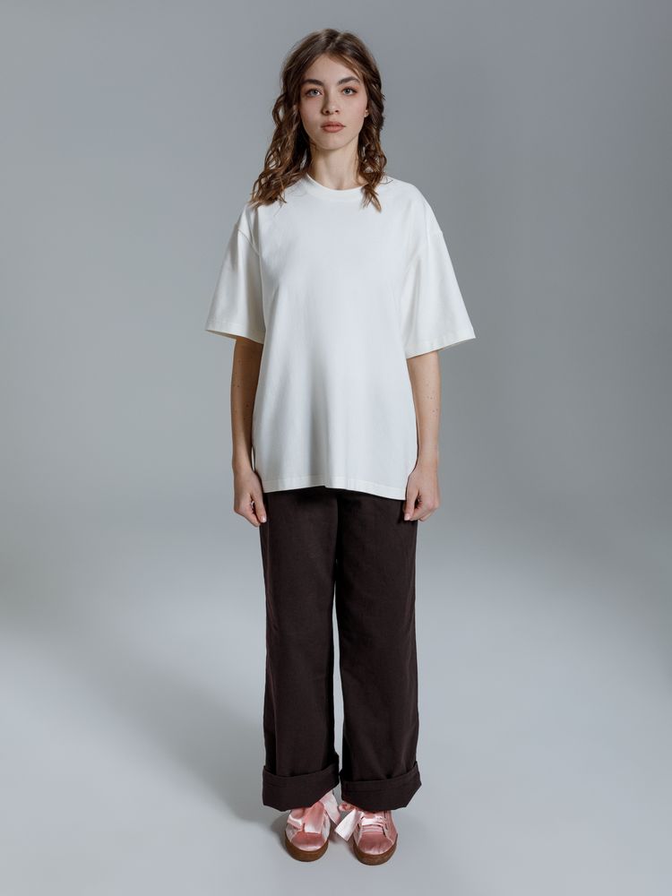 Футболка оверсайз Kangas, белая — изображение 11