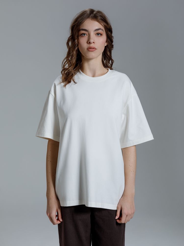 Футболка оверсайз Kangas, белая — изображение 10