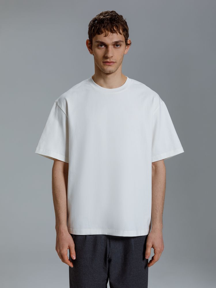 Футболка оверсайз Kangas, белая — изображение 5