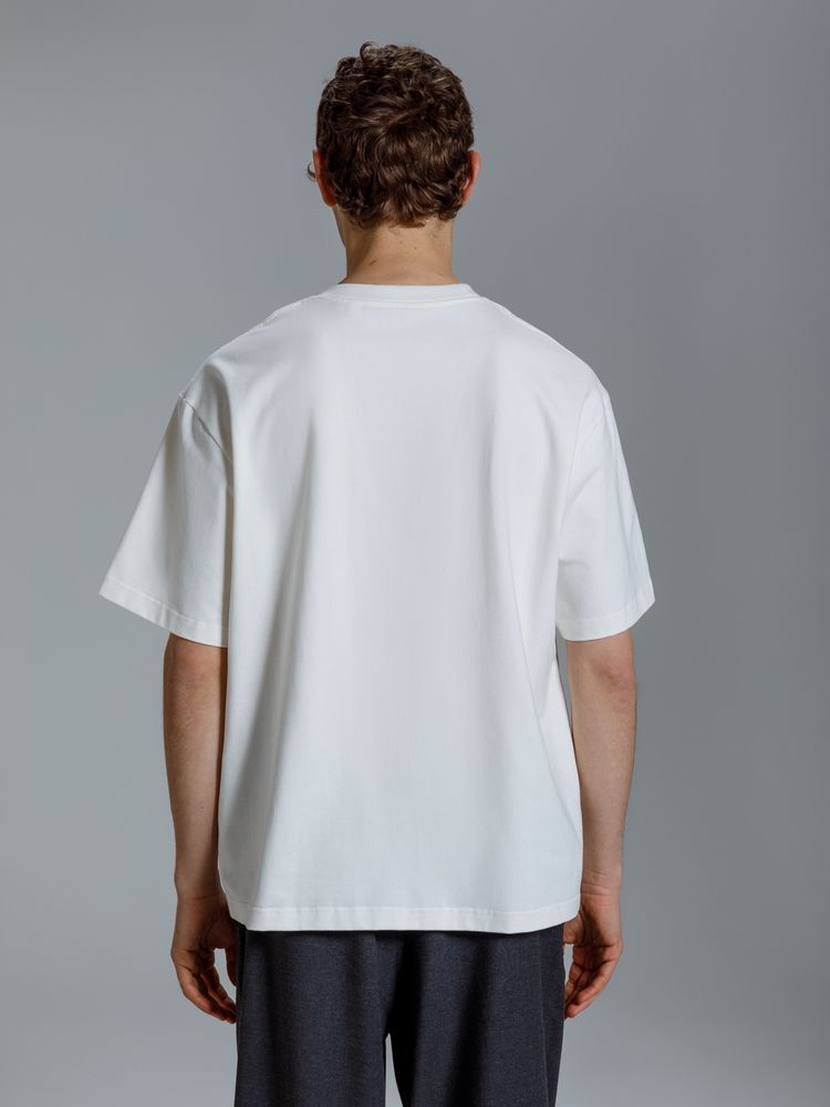 Футболка оверсайз Kangas, белая — изображение 9