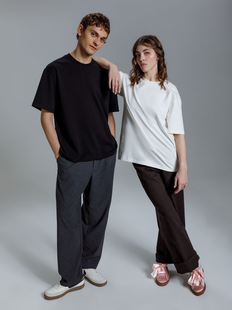 Футболка оверсайз Kangas, белая — изображение 13