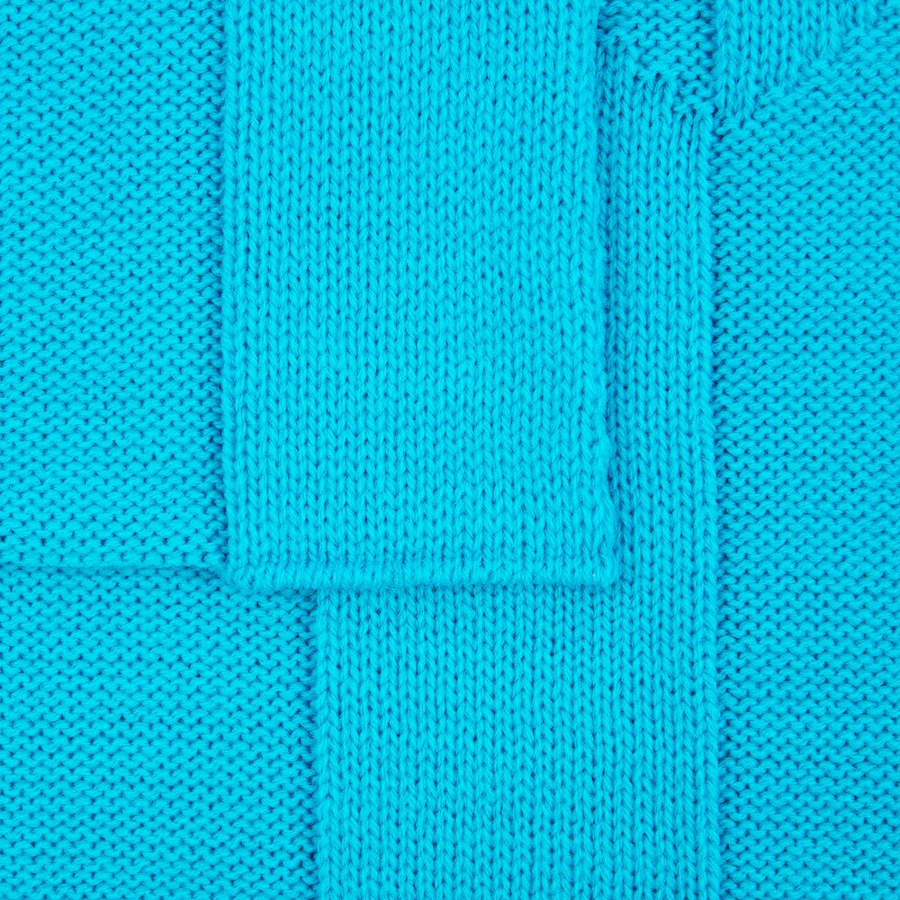 Плед Rombus, бирюзовый — изображение 5