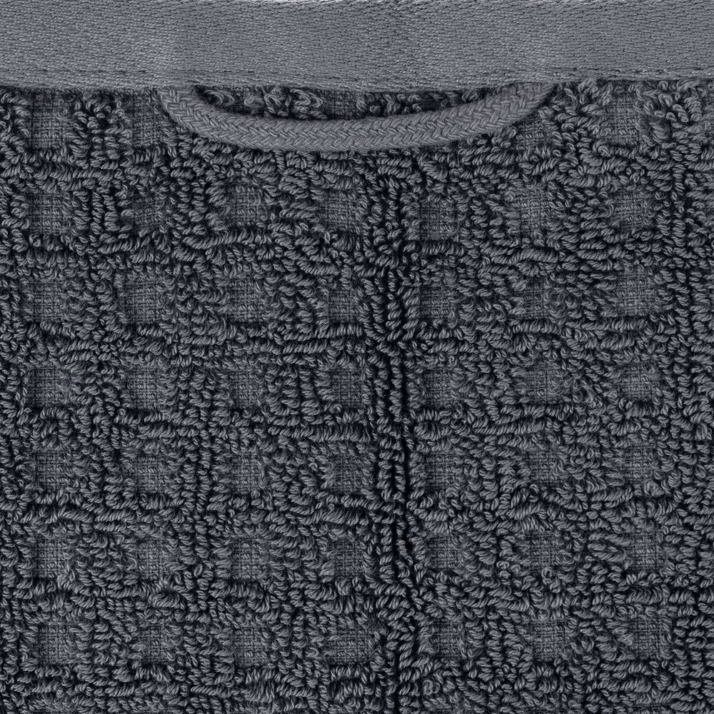 Полотенце Farbe, большое, темно-серое — изображение 5