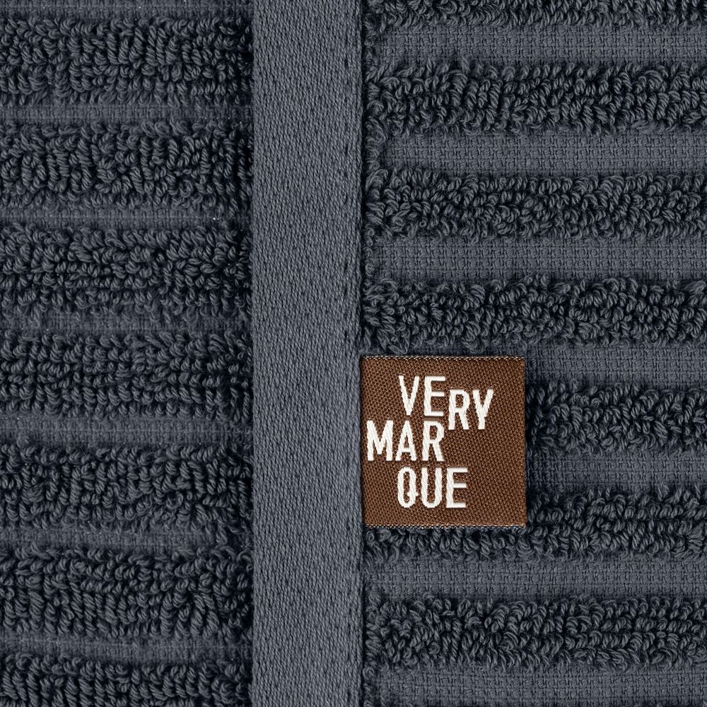 Полотенце Farbe, большое, темно-серое — изображение 4