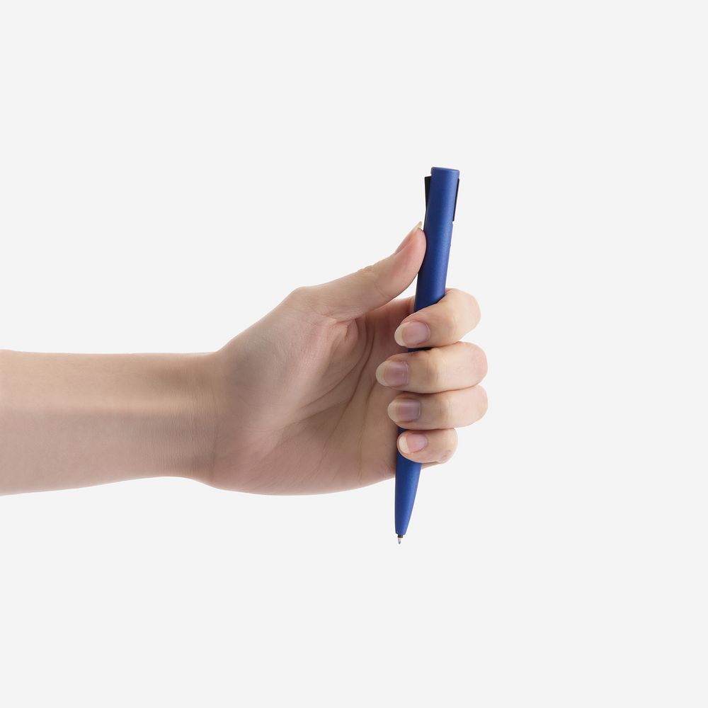 Ручка шариковая Snap, синяя металлик — изображение 5