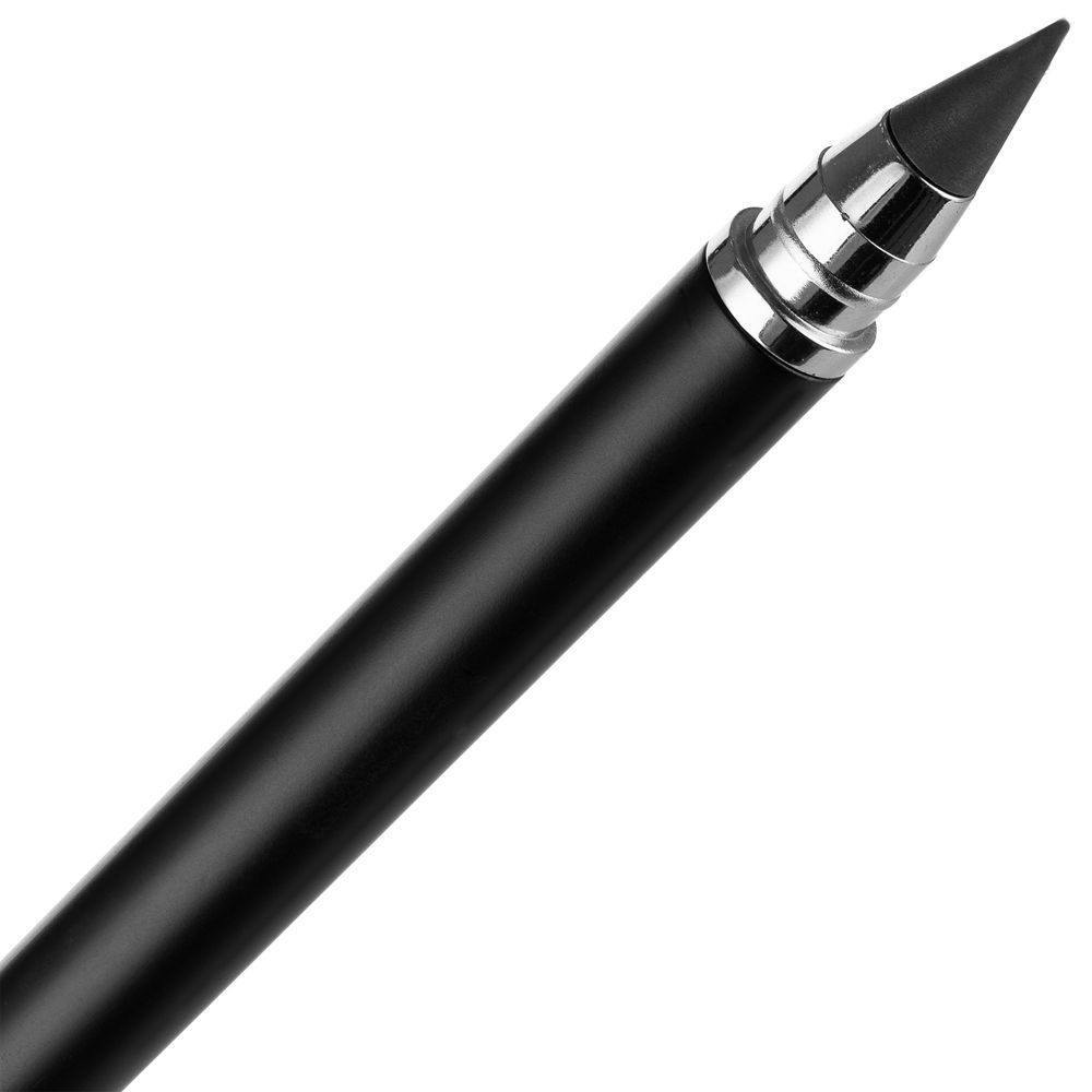 Ручка шариковая и вечный карандаш Diptych, черная — изображение 4