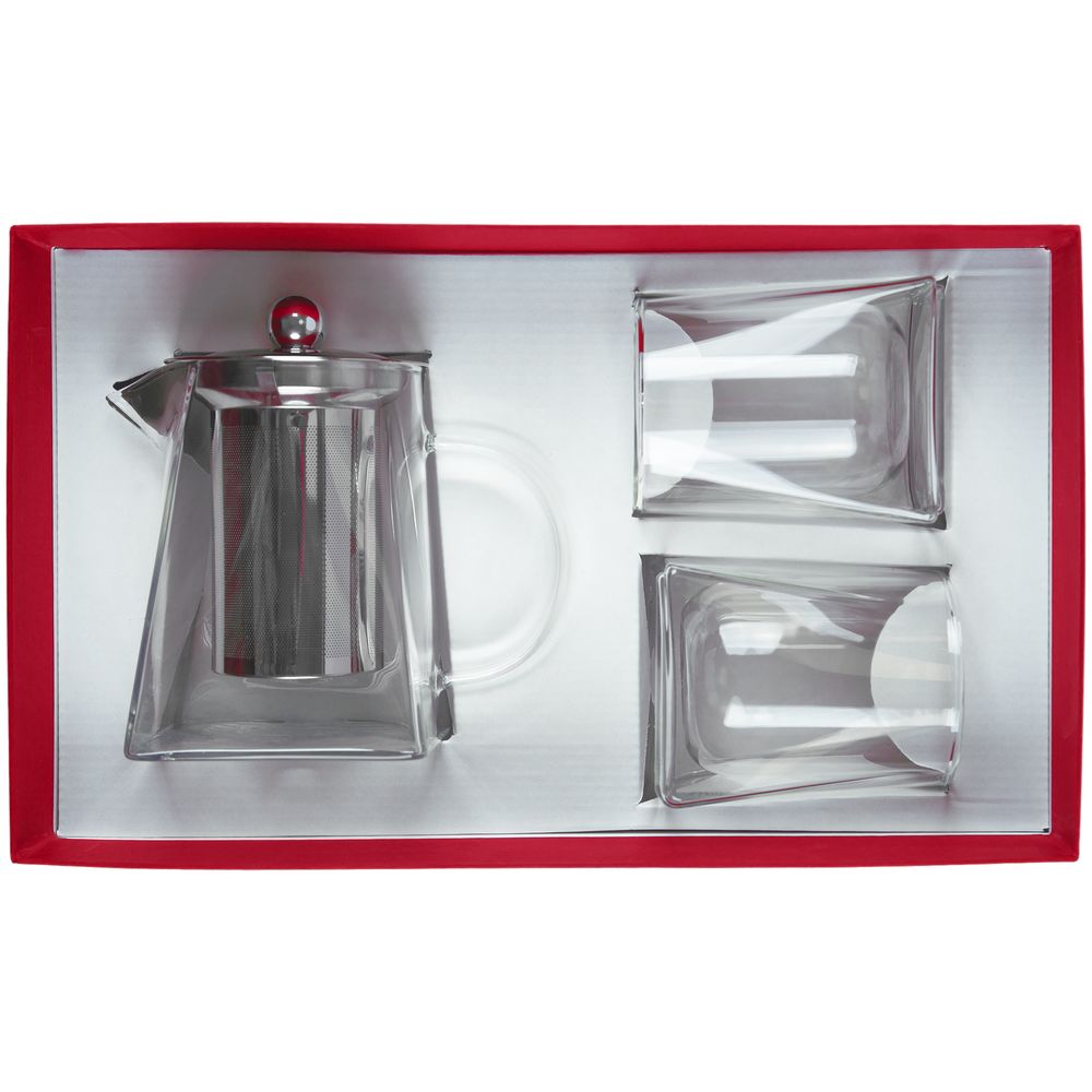Чайный набор Quadroni в красной коробке — изображение 4