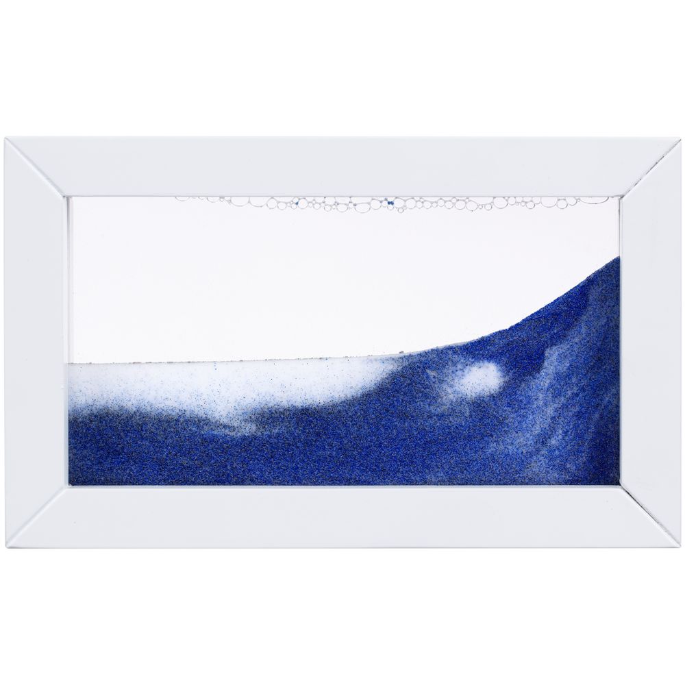 Песочная картина-антистресс Zenscape, белая с синим — изображение 5