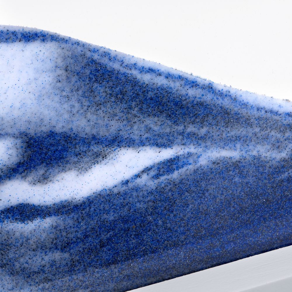 Песочная картина-антистресс Zenscape, белая с синим — изображение 7