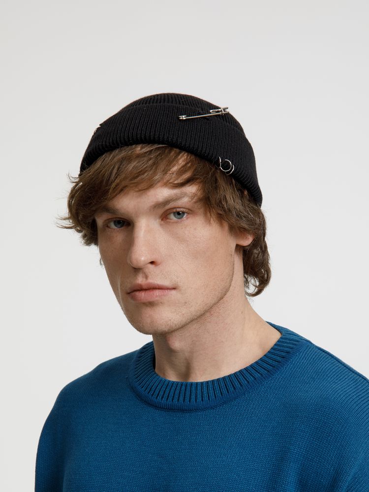 Шапка Pricker, черная — изображение 9