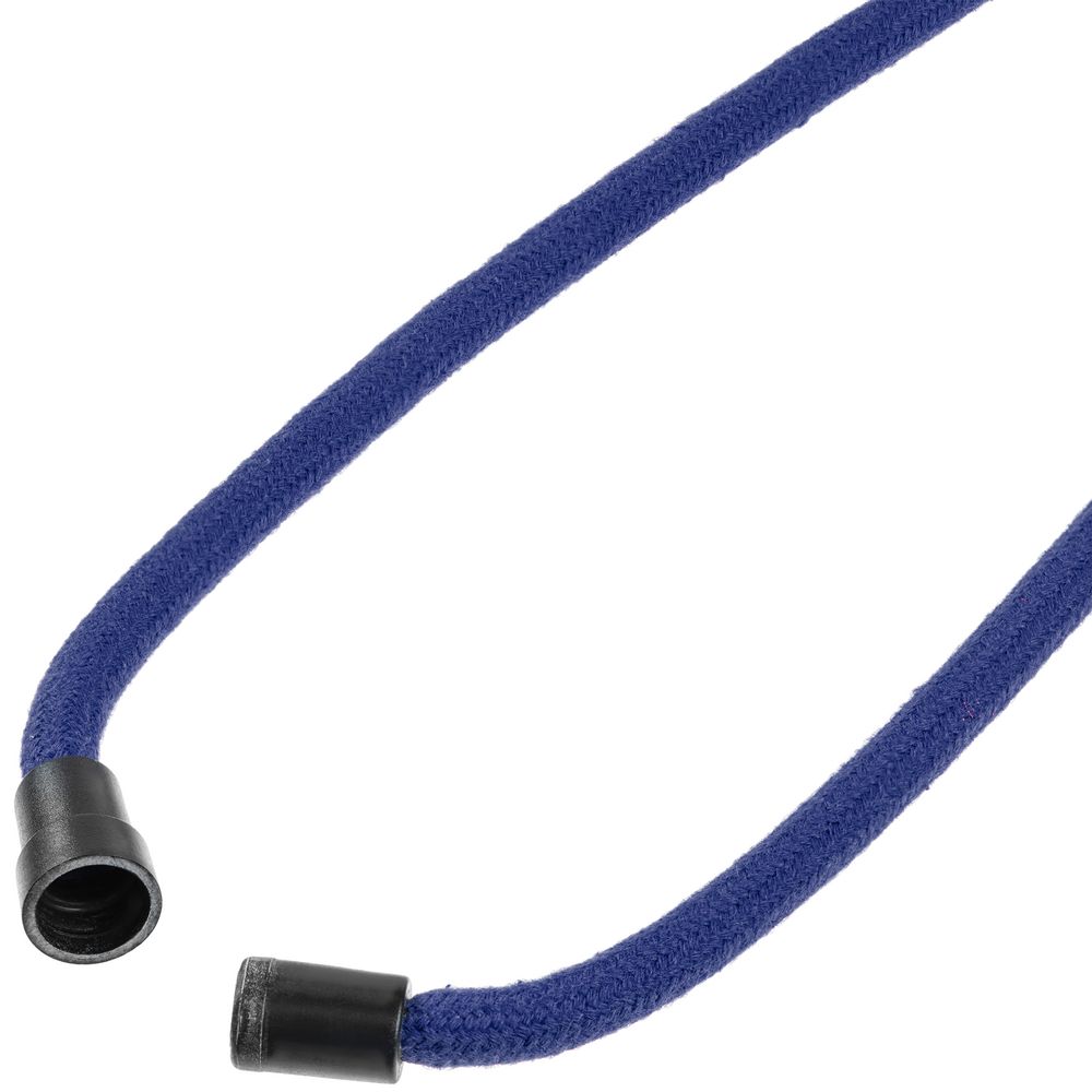 Шнурок для бейджа Tube Wood, синий — изображение 6