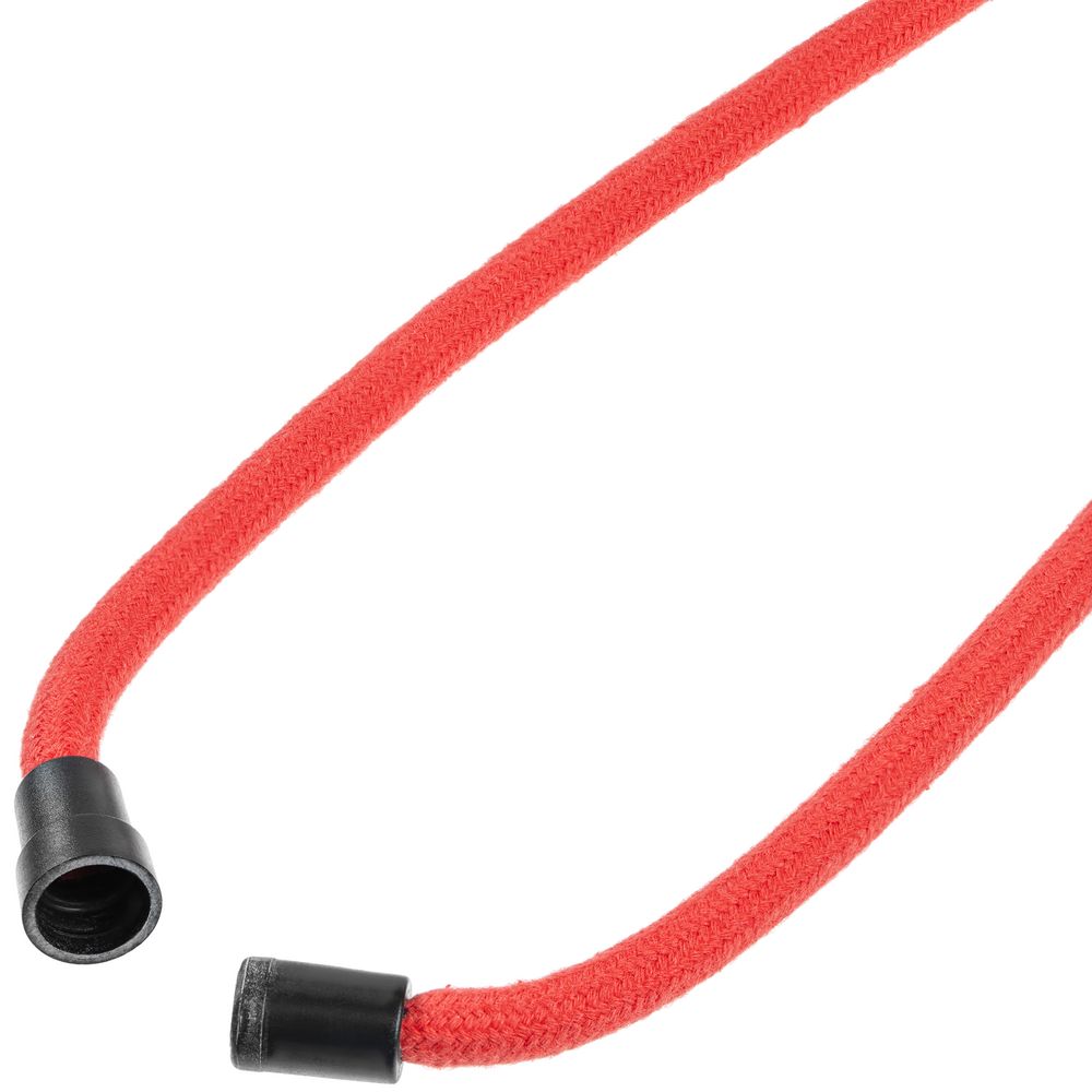 Шнурок для бейджа Tube Wood, красный — изображение 6