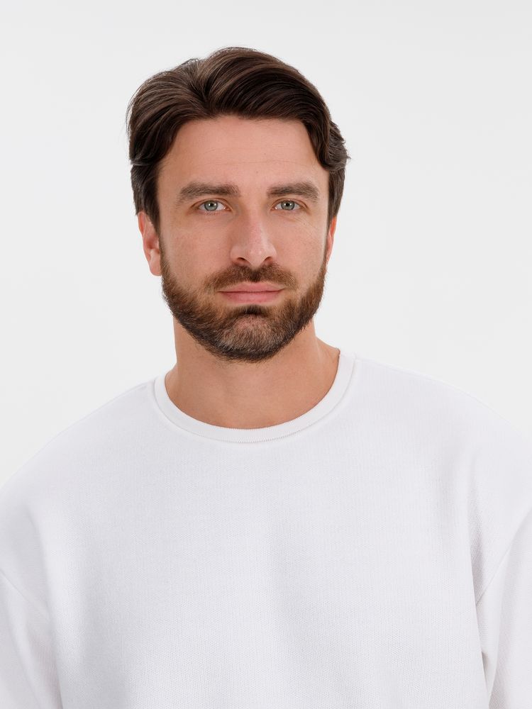 Джемпер с коротким рукавом Siluetti Volumica, молочно-белый — изображение 8