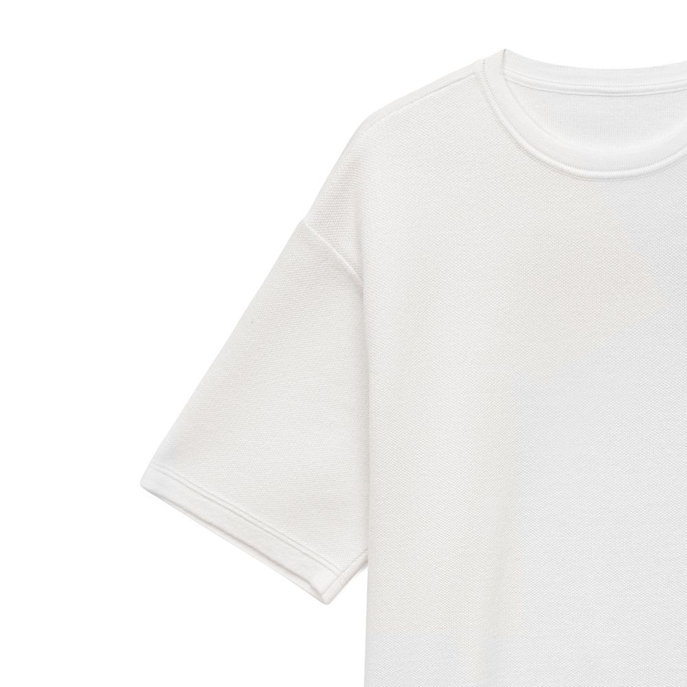 Джемпер с коротким рукавом Siluetti Volumica, молочно-белый — изображение 4