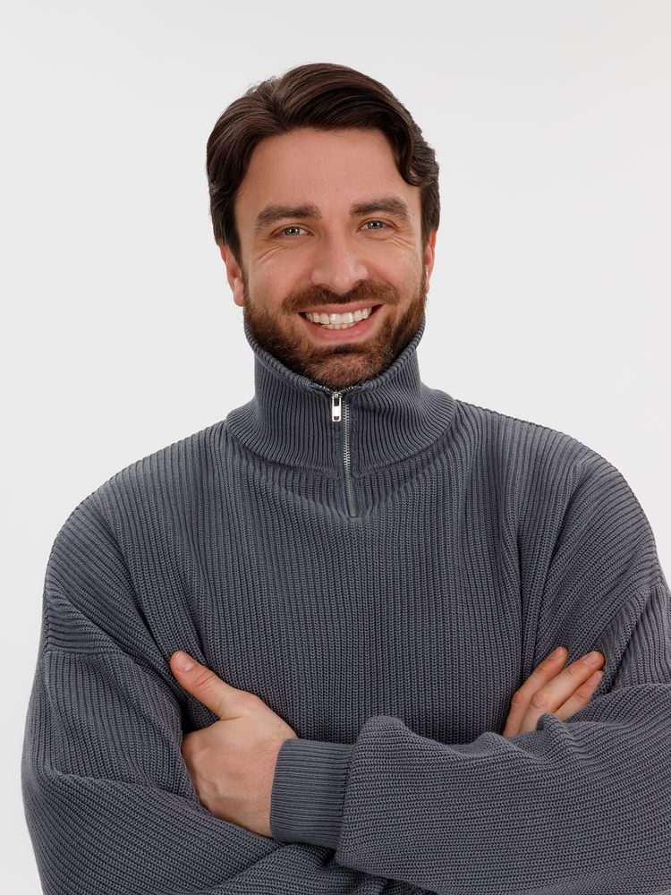 Джемпер Siluetti Birne, серый — изображение 10