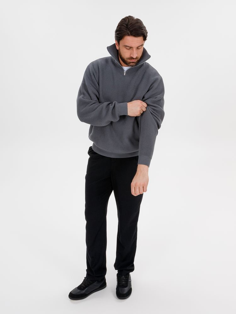 Джемпер Siluetti Birne, серый — изображение 13