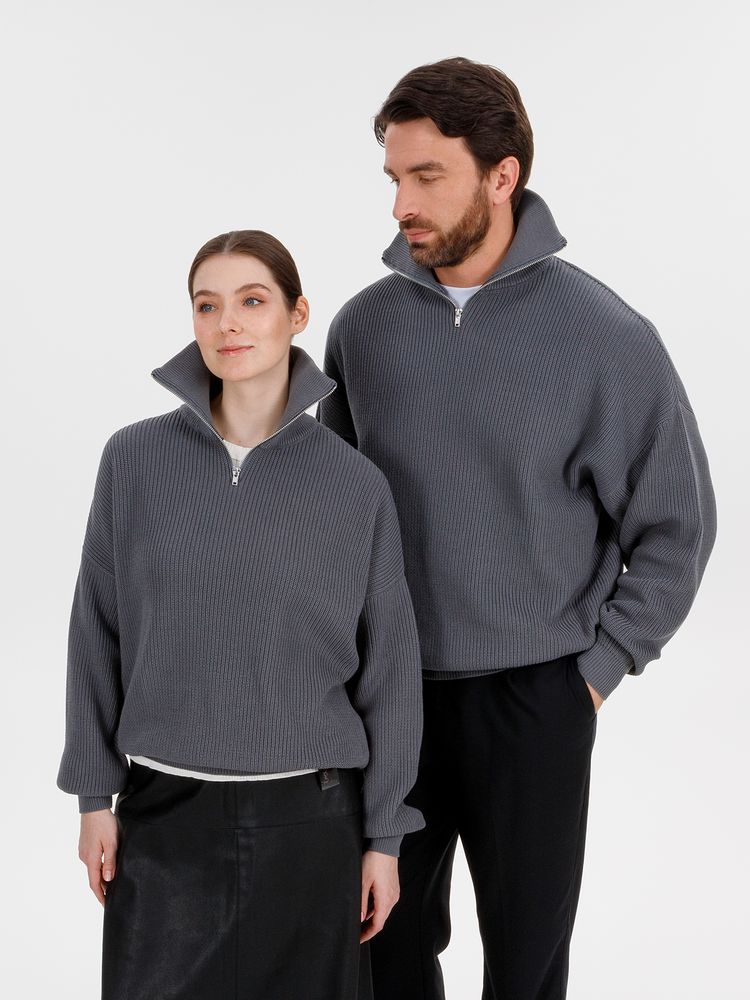 Джемпер Siluetti Birne, серый — изображение 14