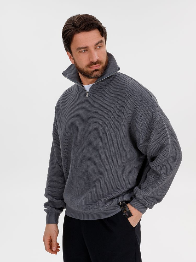 Джемпер Siluetti Birne, серый — изображение 12