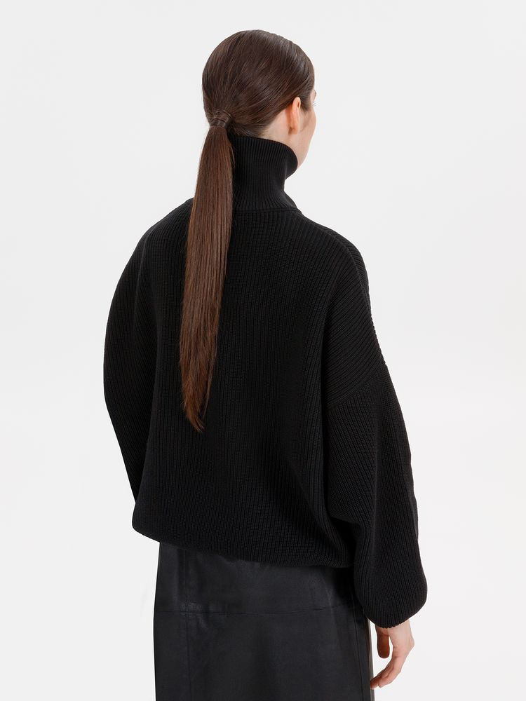 Джемпер Siluetti Birne, черный — изображение 8