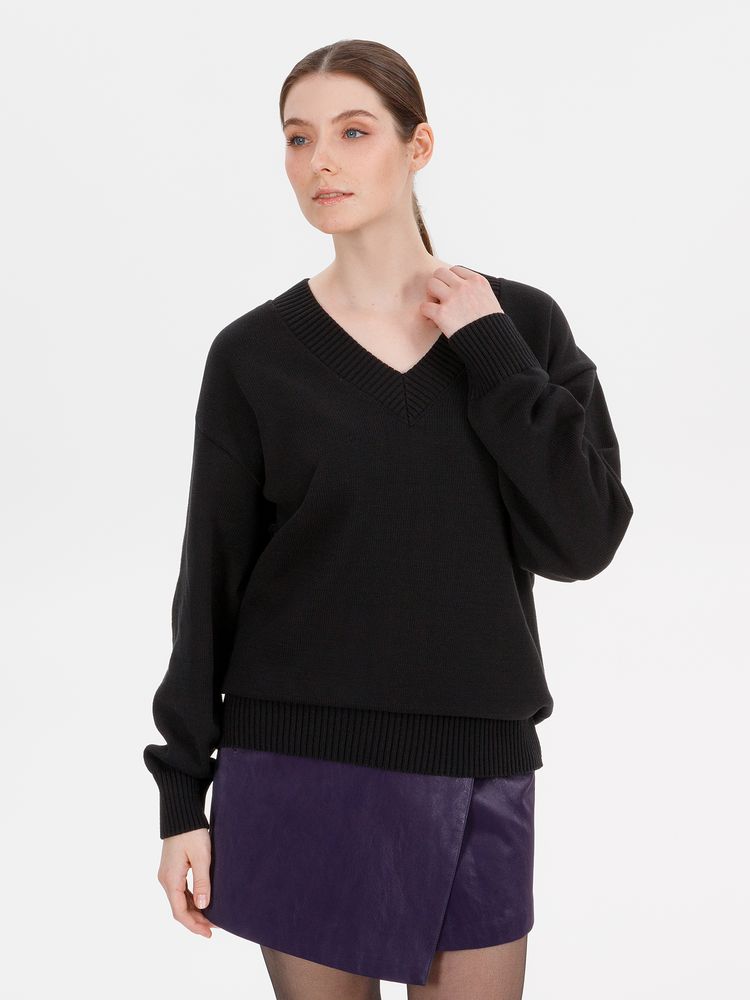 Джемпер Siluetti Stillan, черный — изображение 6