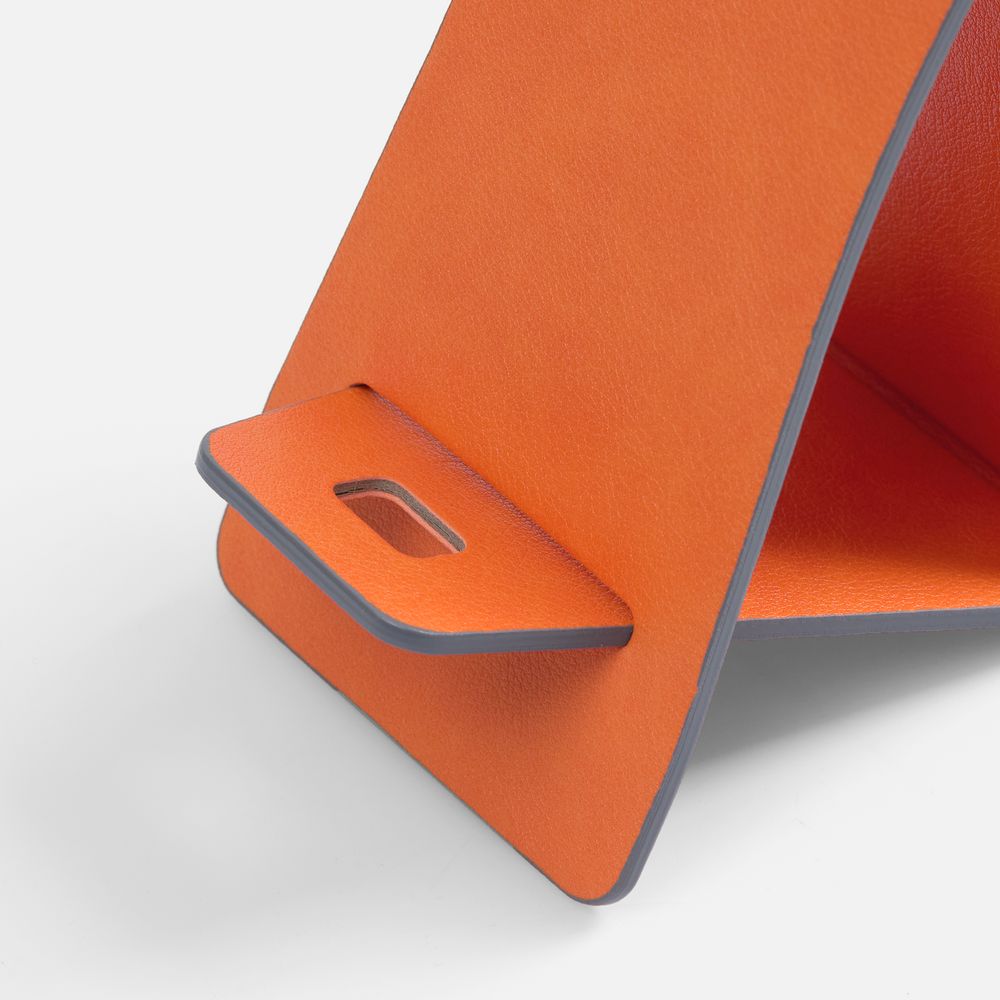 Подставка для телефона Petrus, оранжевая — изображение 5