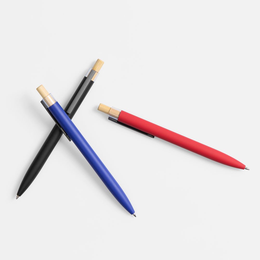 Ручка шариковая Bambink в подарочной упаковке, красная — изображение 8