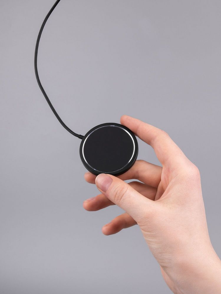 Беспроводное зарядное устройство с магнитами Magmate, черное — изображение 8