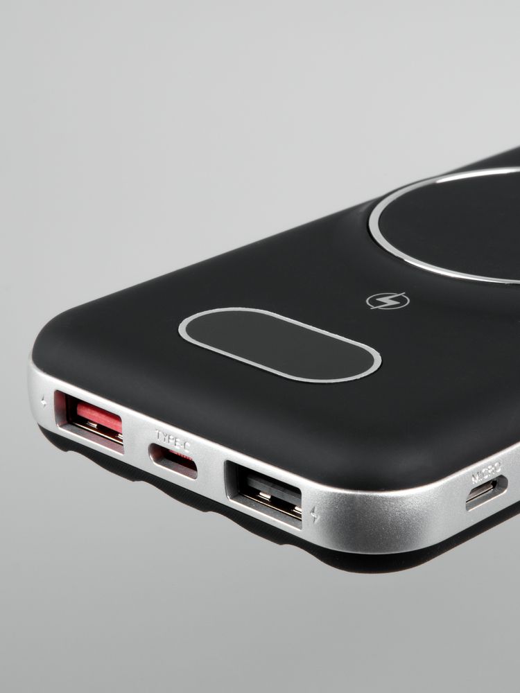 Внешний аккумулятор Omni Pro 10000 мАч, черный — изображение 11